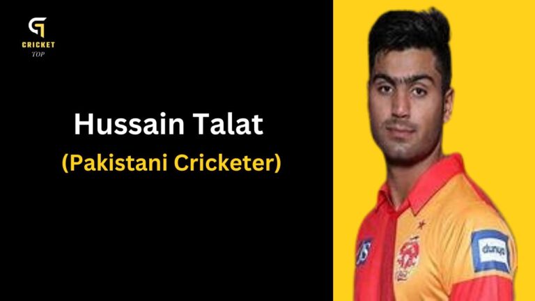 Hussain Talat An Upcoming Middle Order Pakistani Batsman Crickettop Com Hussain Talat 1 768x432
