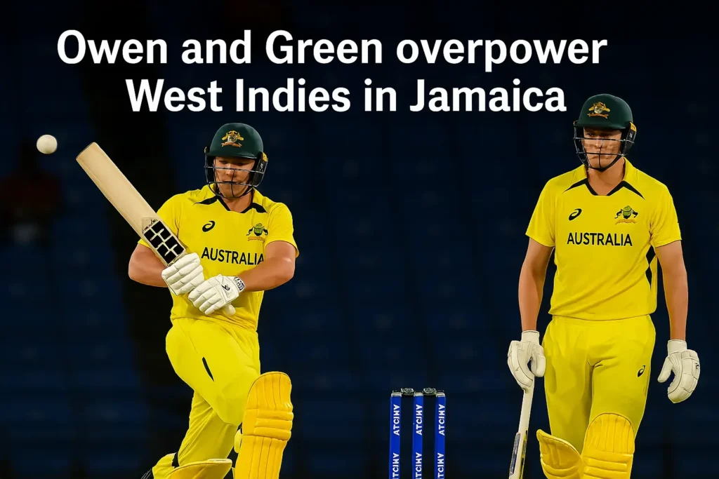 Owen and Green Crush West Indies in Explosive Jamaican T20 Opener