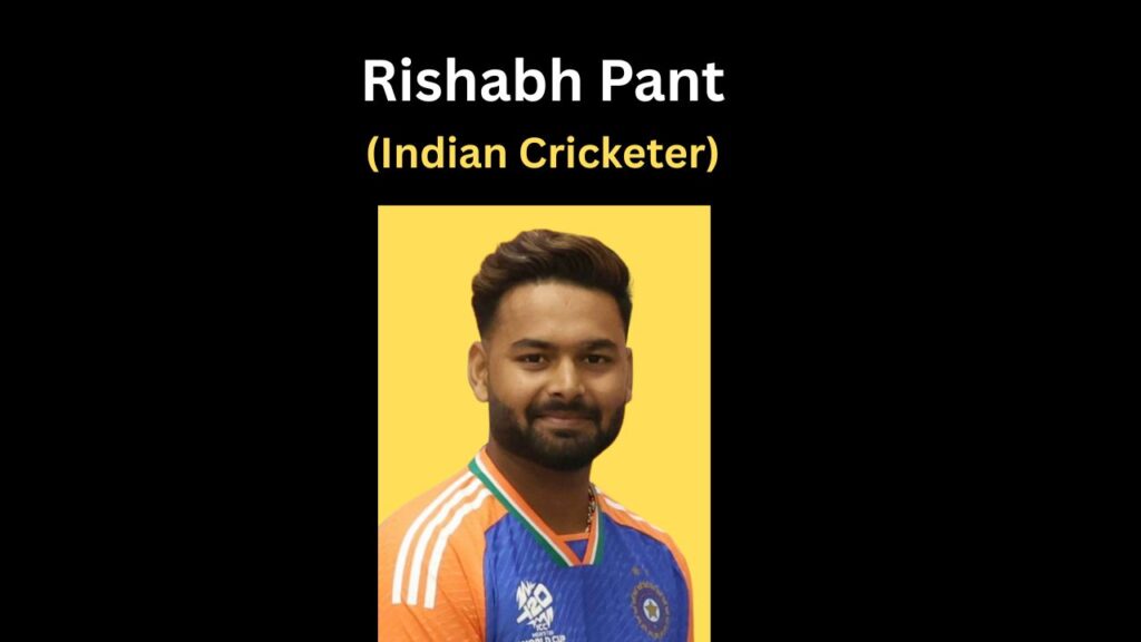 Rishabh Pant.
