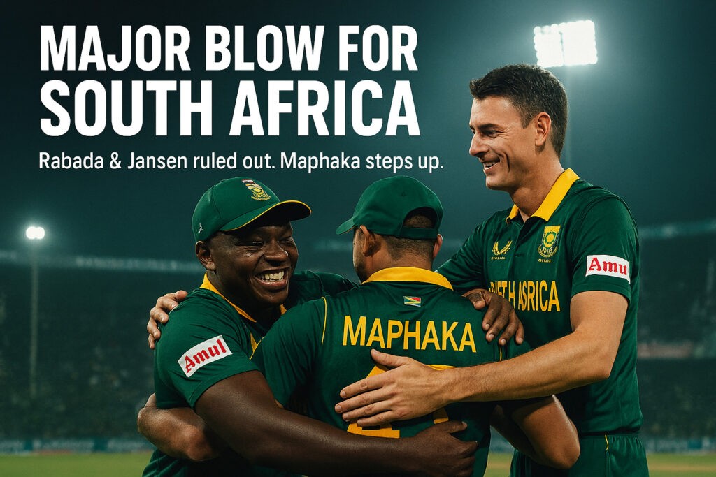 South Africa cricket team injuries