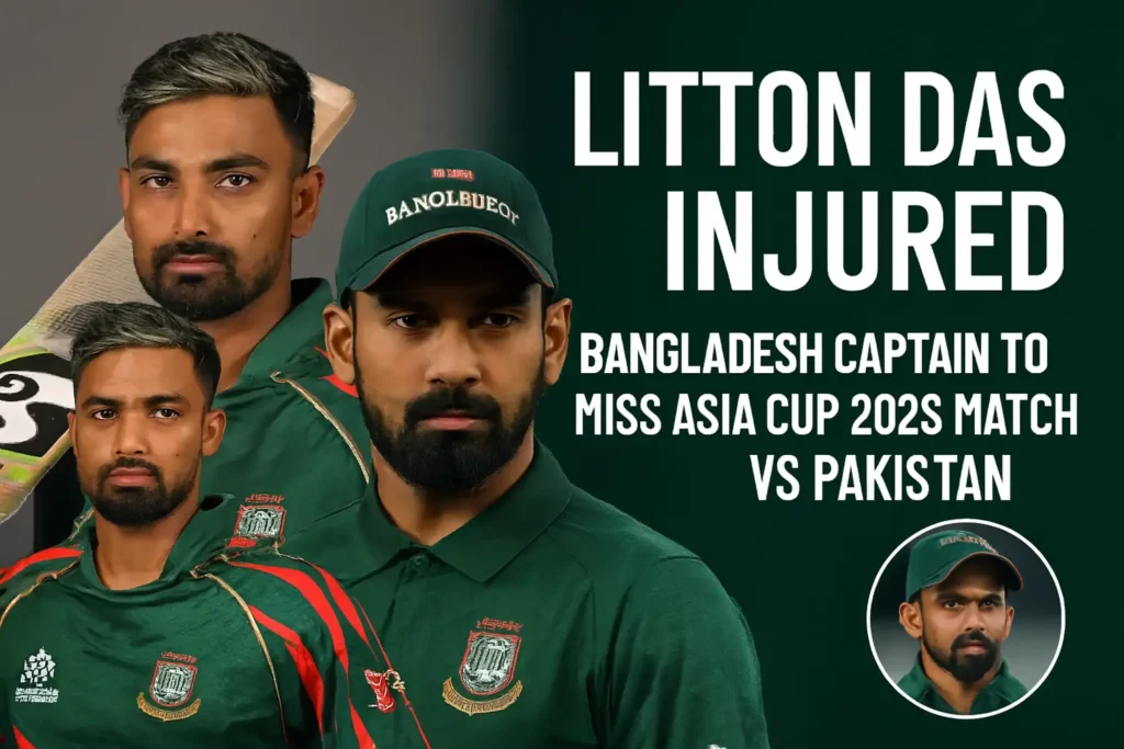Litton Das injury