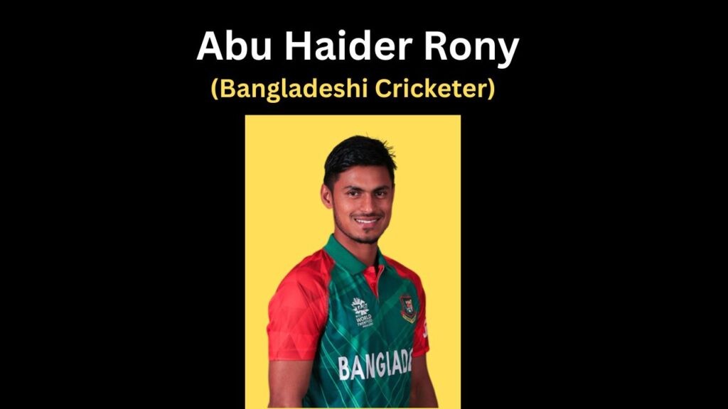 Abu Haider Rony