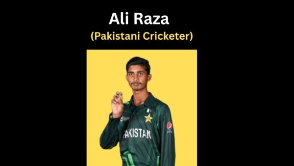 Ali Raza – Pakistan Under‑19 Fast Bowler