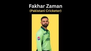 Fakhar Zaman