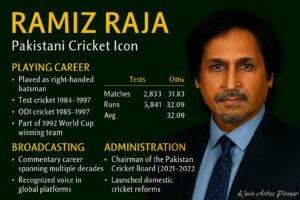 Ramiz Raja infographic