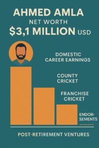 Ahmed Amla infographic