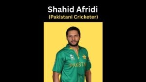 Shahid Afridi