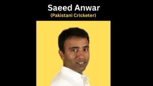 Saeed Anwar