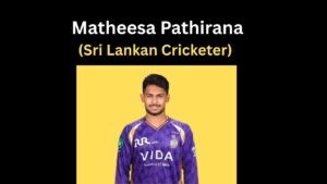 Matheesa Pathirana