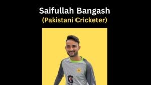 Saifullah Bangash