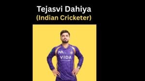 Tejasvi Dahiya