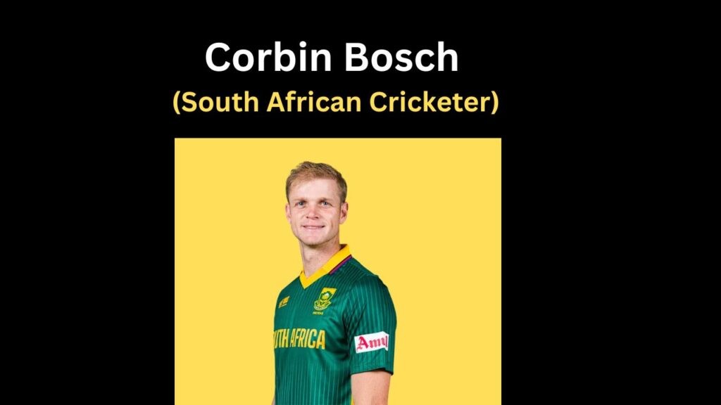 Corbin Bosch