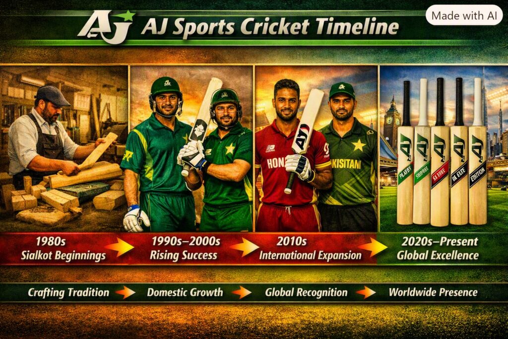 AJ Sports cricket bat
