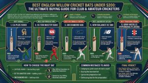 Best English Willow Cricket Bats Under $200