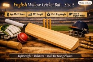 English Willow Cricket Bat Size 5