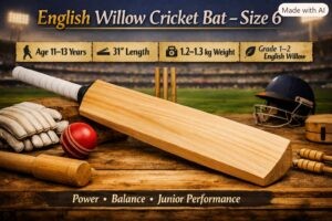 English Willow Cricket Bat Size 6
