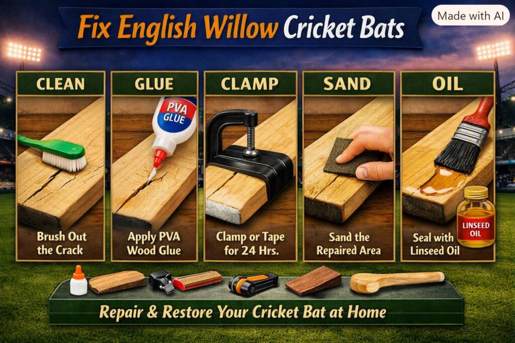 Fix English Willow Cricket Bats