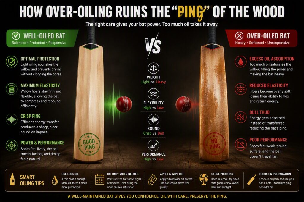 How Over-Oiling Ruins the “Ping” of the Wood