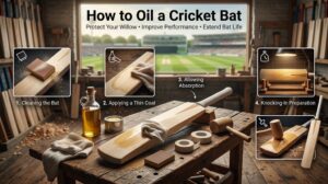 How to Oil a Cricket Bat?