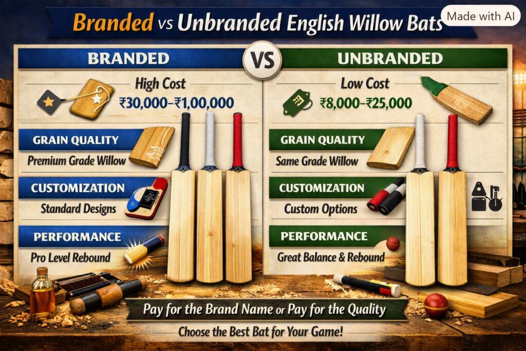 Unbranded English Willow Cricket Bats