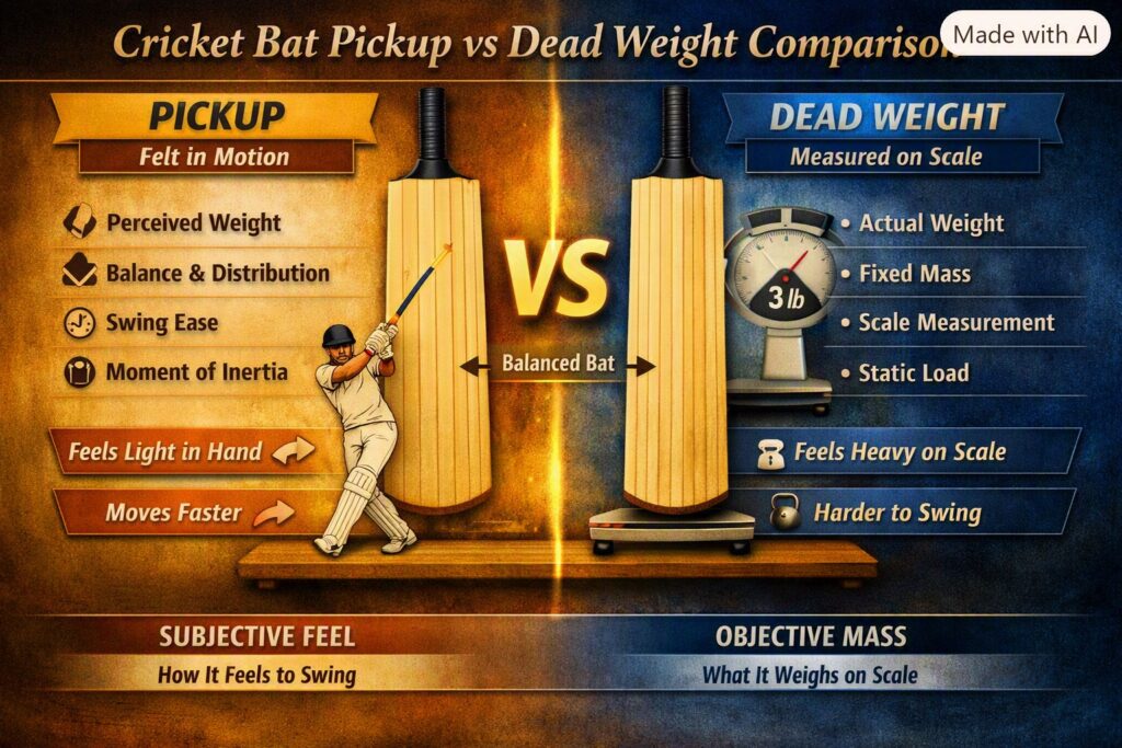 Why Does My Cricket Bat Feel Heavy?
