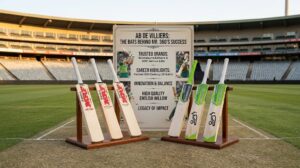 AB de Villiers Cricket Bat The Bats Behind Mr. 360’s Success