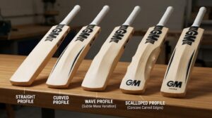 Cricket Bat Spine Profiles