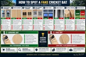 How to Spot a Fake Cricket Bat?