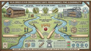Kiln-Dried vs Air-Dried Cricket Bats