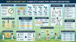 Size 4 Cricket Bat