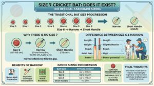 Size 7 Cricket Bat:: Does It Exist?