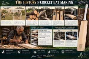 The History of Cricket Bat Making
