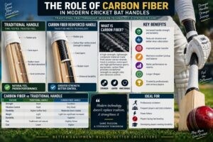 The Role of Carbon Fiber in Modern Cricket Bat Handles